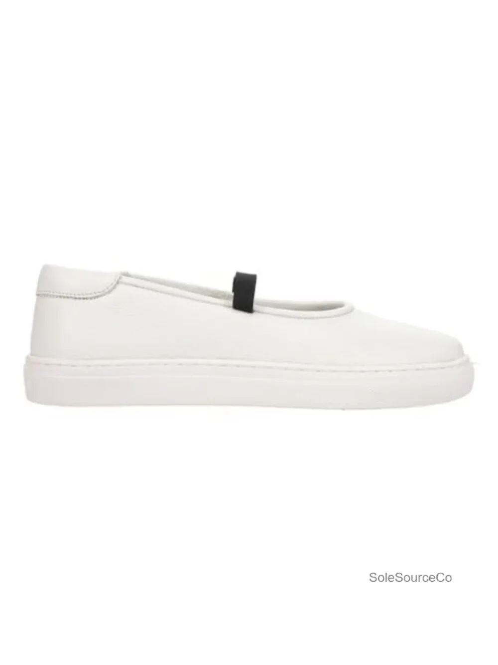 Leather Slip-On Fashion Sneaker Ballet Flat Cushioned Comfort